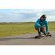Curve v4 - Longboard électrique puissant, double moteur, plateau flex