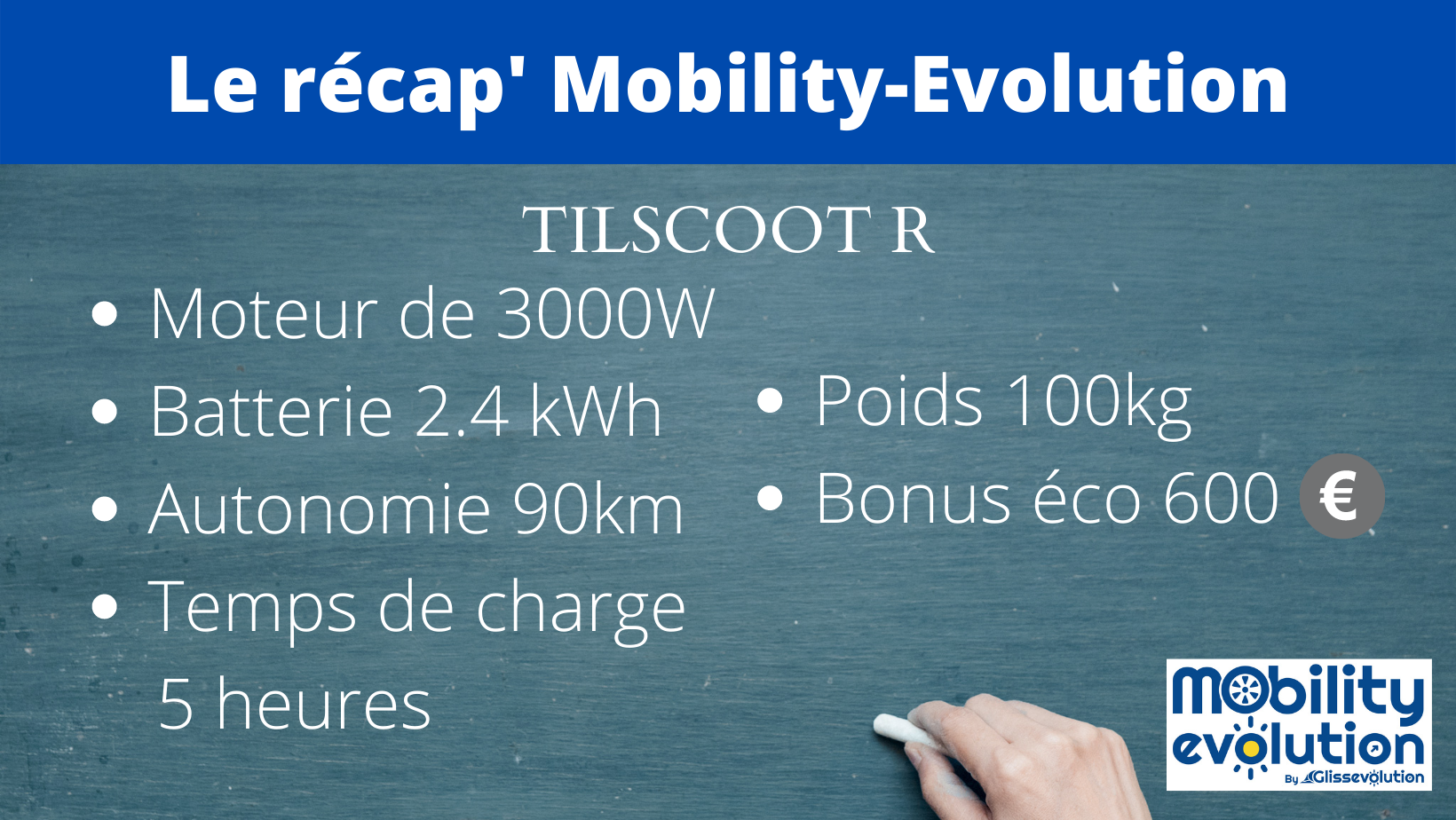 Tilscoot R Récap'
