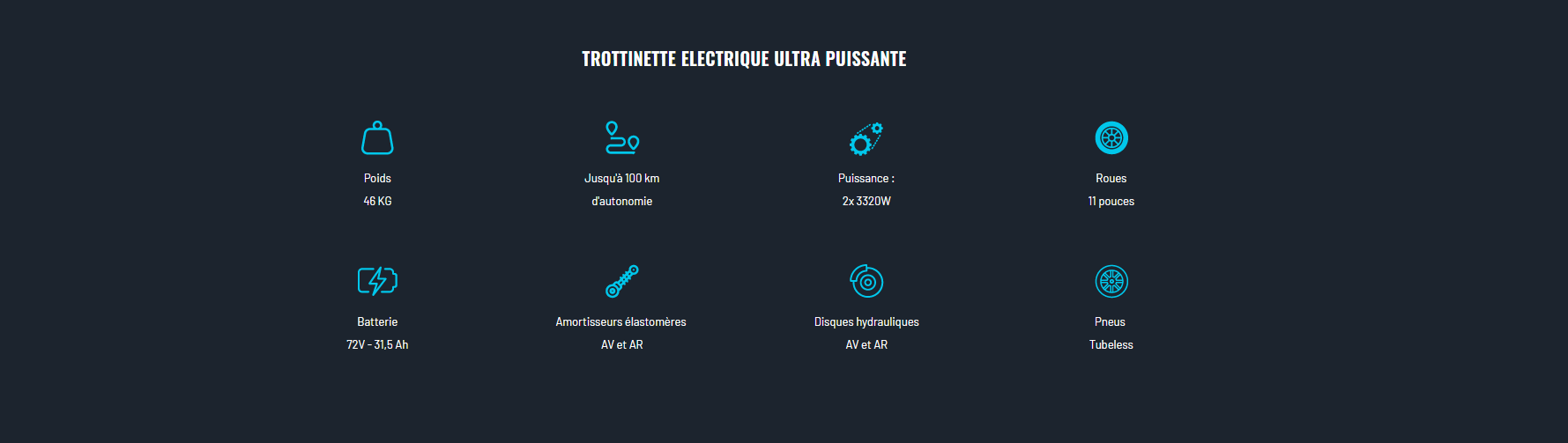 Caractéristiques techniques