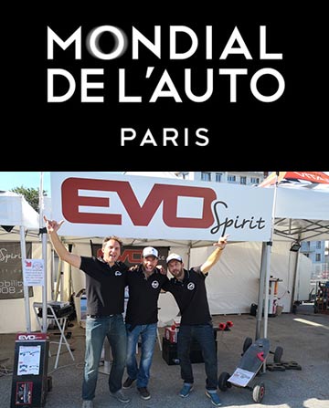 Lors de notre participation au mondial de l'auto, nous avons pu effectuer 2000 initiations lors de la semaine.