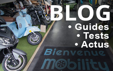 Moto électrique 50cc Maccha Road50 sur